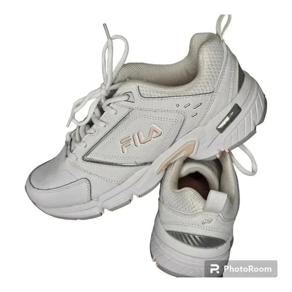 Fila Womens Memory Decimus 7 Leather Fitness Training Shoes Size 10 M - Picture 7 of 9